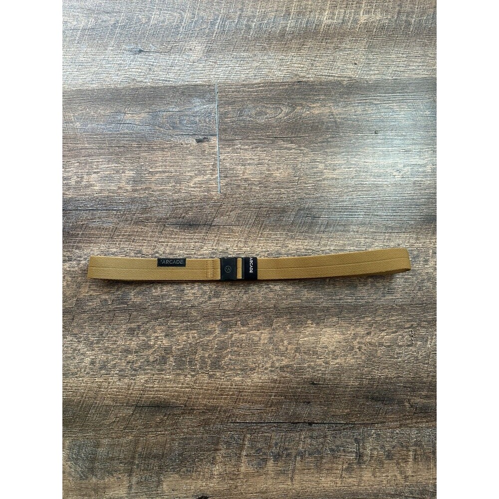 Arcade Stretch Elastic Buckle Adjustable Men’s Women’s Tan Standard length